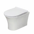 Scudo Deia Rimless Wall Hung WC Pan - White - DEIA007 - TAP 'N' SHOWER