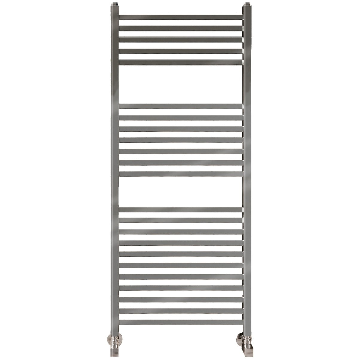 Scudo Simona Designer Towel Rail 500 x 1200mm - Chrome - DESRAD002 - TAP 'N' SHOWER