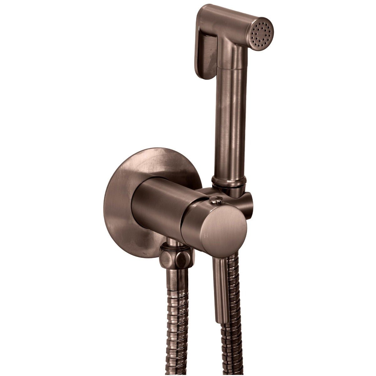 Scudo Integrated Douche Valve Kit - Brushed Bronze - DOUCHE012 - TAP 'N' SHOWER