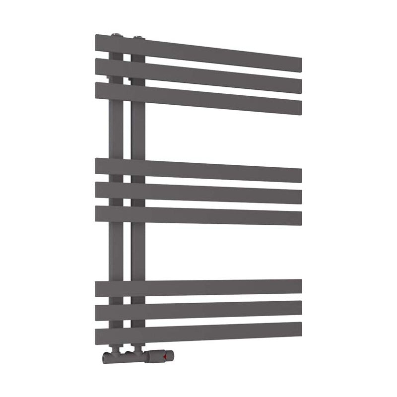 Scudo Elizabeth Towel Radiator 600 x 800mm - Anthracite - ELIZ800 - 600 - A - TAP 'N' SHOWER