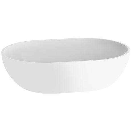 Scudo Neo Polymarble Counter Top Basin - Matt White - FGBASIN - 001 - TAP 'N' SHOWER