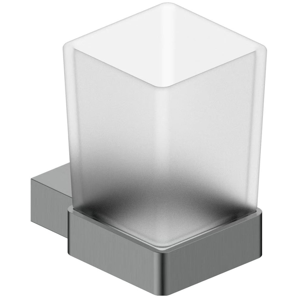 Scudo Napoli Tumbler Holder - Gunmetal - GUNACC - 001 - TAP 'N' SHOWER