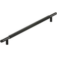 Scudo Knurled Handle 400mm - Black - HANDLE007 - TAP 'N' SHOWER