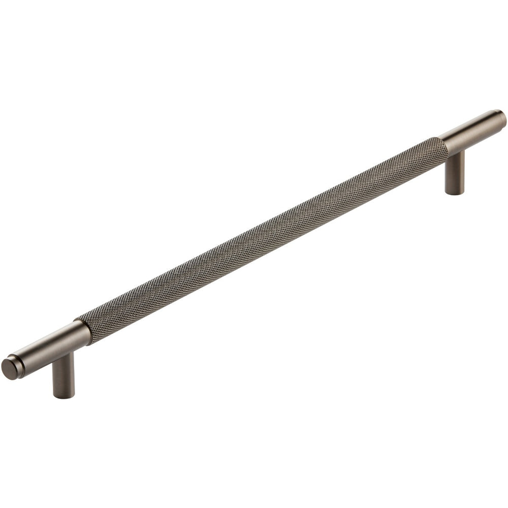Scudo Knurled 400mm Handle - Gunmetal - HANDLE008 - TAP 'N' SHOWER