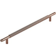 Scudo Knurled Handle 400mm - Brushed Bronze - HANDLE009 - TAP 'N' SHOWER