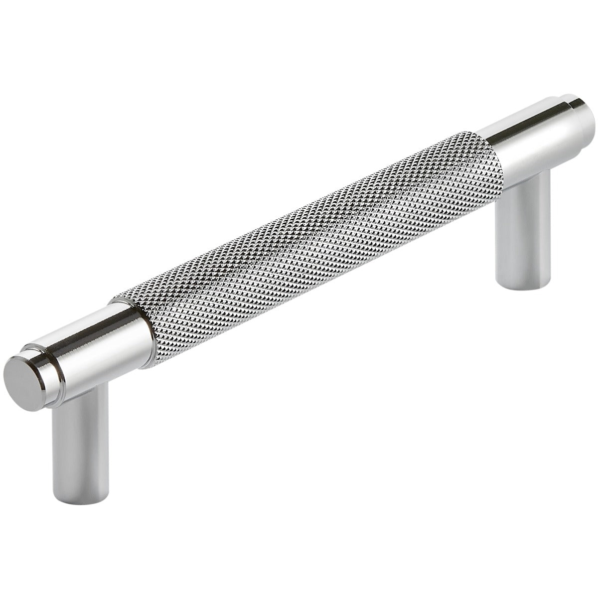 Scudo Knurled Handle 160mm - Chrome - HANDLE011 - TAP 'N' SHOWER