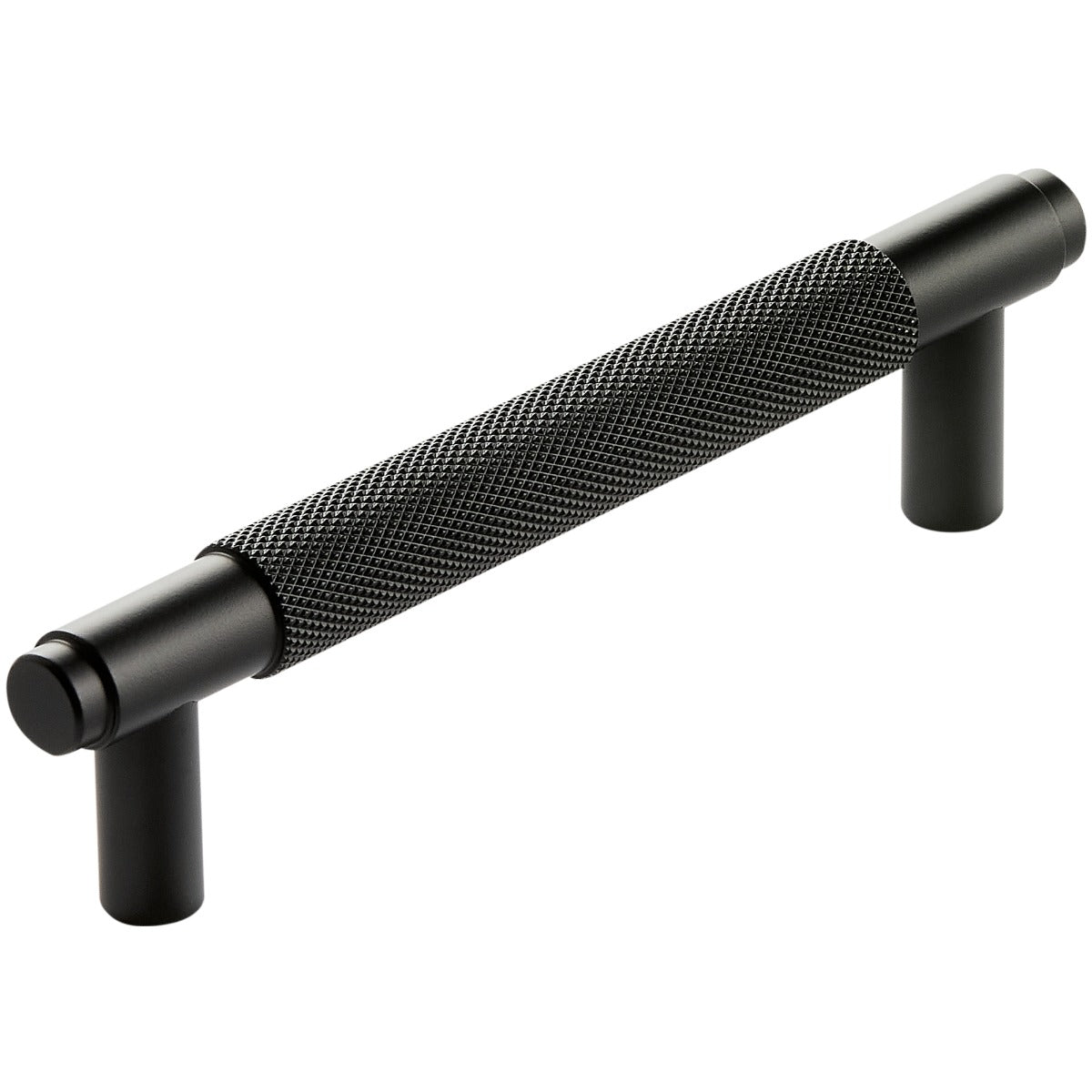Scudo Knurled Handle 160mm - Black - HANDLE012 - TAP 'N' SHOWER