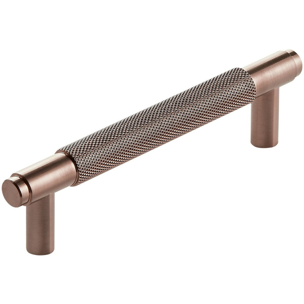 Scudo Knurled Handle 160mm - Brushed Bronze - HANDLE014 - TAP 'N' SHOWER