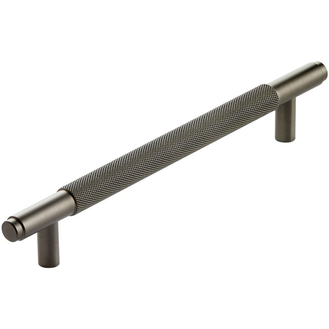 Scudo Knurled Handle 250mm - Gunmetal - HANDLE018 - TAP 'N' SHOWER