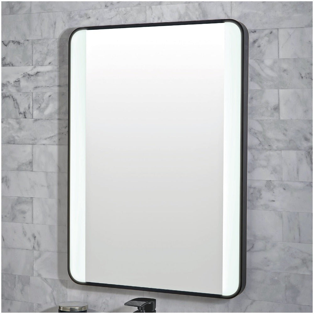 Scudo Mono Soft Square 500X700mm Mirror with Demister and Colour Change - MONO - 500X700 - TAP 'N' SHOWER