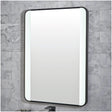 Scudo Mono Soft Square 500X700mm Mirror with Demister and Colour Change - MONO - 500X700 - TAP 'N' SHOWER