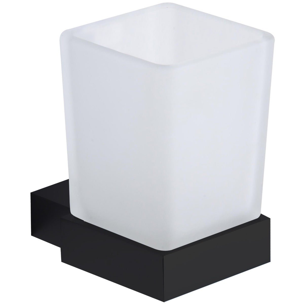 Scudo Mono Tumbler Holder - Black - MONOACC - 001 - TAP 'N' SHOWER