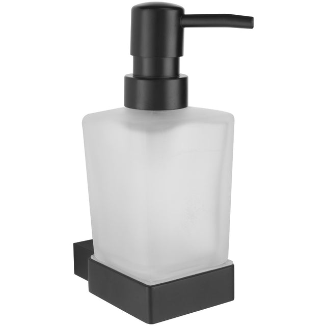 Scudo Mono Soap Dispenser - Matt Black - MONOACC - 008 - TAP 'N' SHOWER