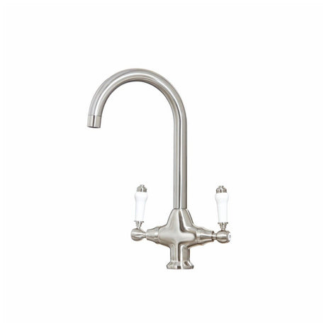 Scudo Harrogate Kitchen Tap - Brushed Nickel - NICK13 - TAP 'N' SHOWER
