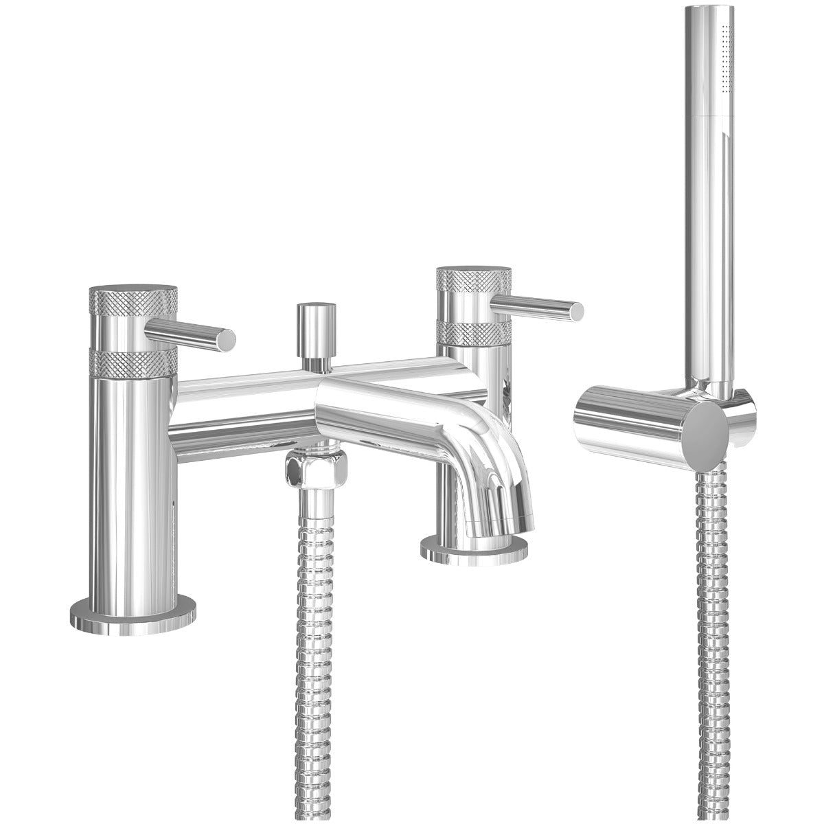 Scudo Core Bath Shower Mixer Tap - Chrome - NU - 010 - TAP 'N' SHOWER