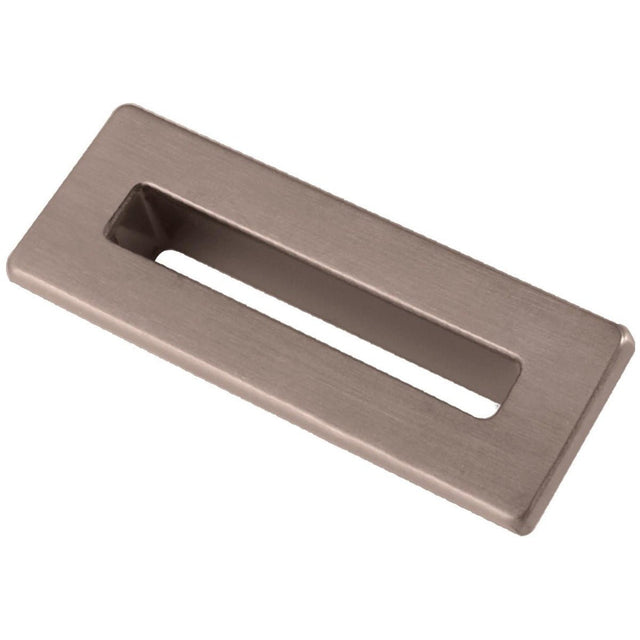 Scudo Rectangle Basin Overflow Insert - Brushed Bronze - OVERFLOWSQ - BZ - TAP 'N' SHOWER