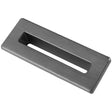 Scudo Rectangle Basin Overflow Insert - Gunmetal - OVERFLOWSQ - GUN - TAP 'N' SHOWER