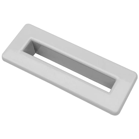 Scudo Rectangle Basin Overflow Insert - White - OVERFLOWSQ - WHITE - TAP 'N' SHOWER