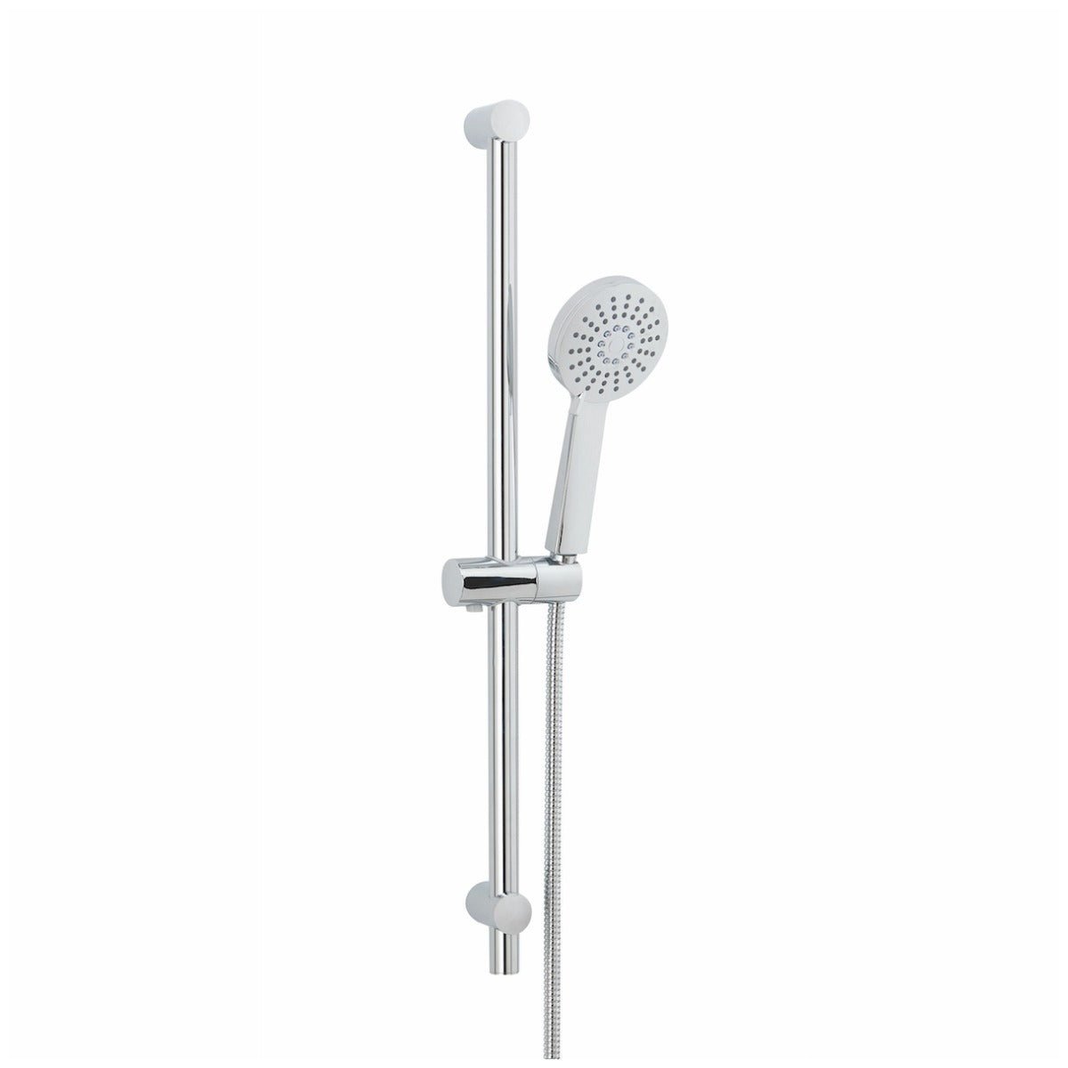 Scudo Middleton Slide Rail Kit with Adjustable Mounting Brackets - Chrome - RISERKIT005L - TAP 'N' SHOWER
