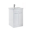 Scudo Rossini Floor Standing Vanity Unit 600mm - White Gloss - ROSSINI01 - TAP 'N' SHOWER