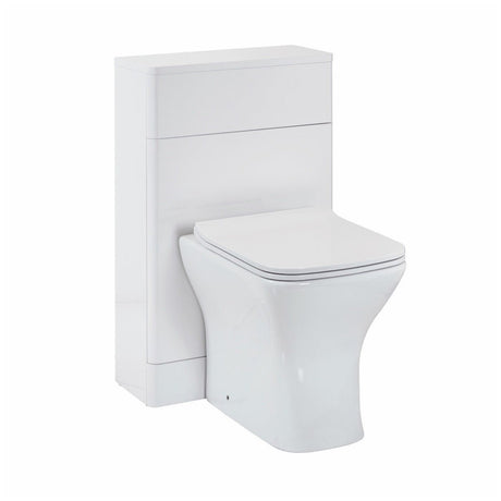 Scudo Rossini Back to Wall Unit - Gloss White - ROSSINI07 - TAP 'N' SHOWER