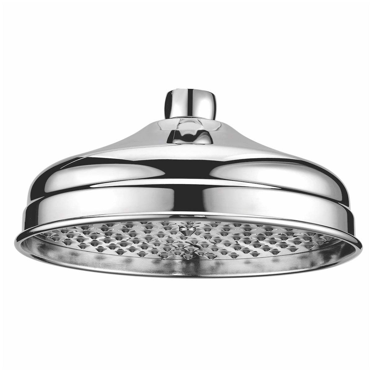 Scudo Traditional Shower Head 200mm - Chrome - SH006L - TAP 'N' SHOWER