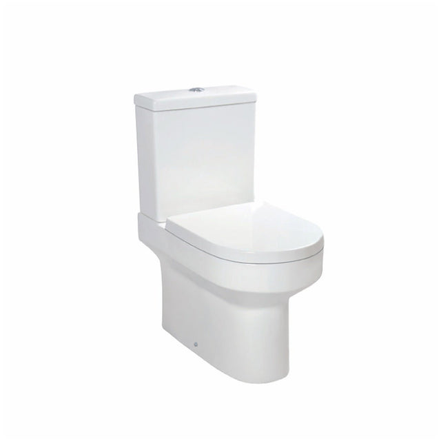 Scudo Spa Close Coupled Cistern and Fittings - White - SPACE002 - TAP 'N' SHOWER