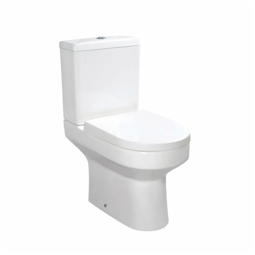 Scudo Spa Comfort Height WC Pan - White - SPACE006 - TAP 'N' SHOWER