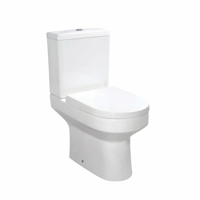 Scudo Spa Comfort Height WC Pan - White - SPACE006 - TAP 'N' SHOWER