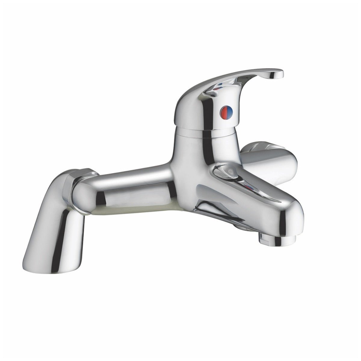 Scudo Monument Bath Filler Tap - Chrome - TAP062L - TAP 'N' SHOWER