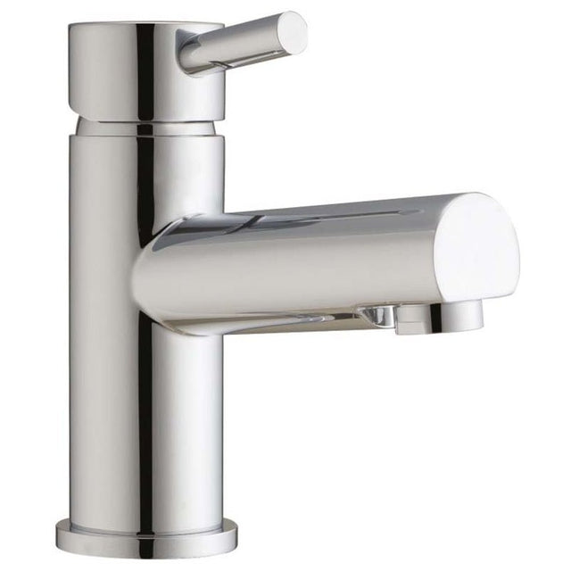Scudo Premier Mono Basin Mixer Tap with Push Waste - Chrome - TAP101L - TAP 'N' SHOWER