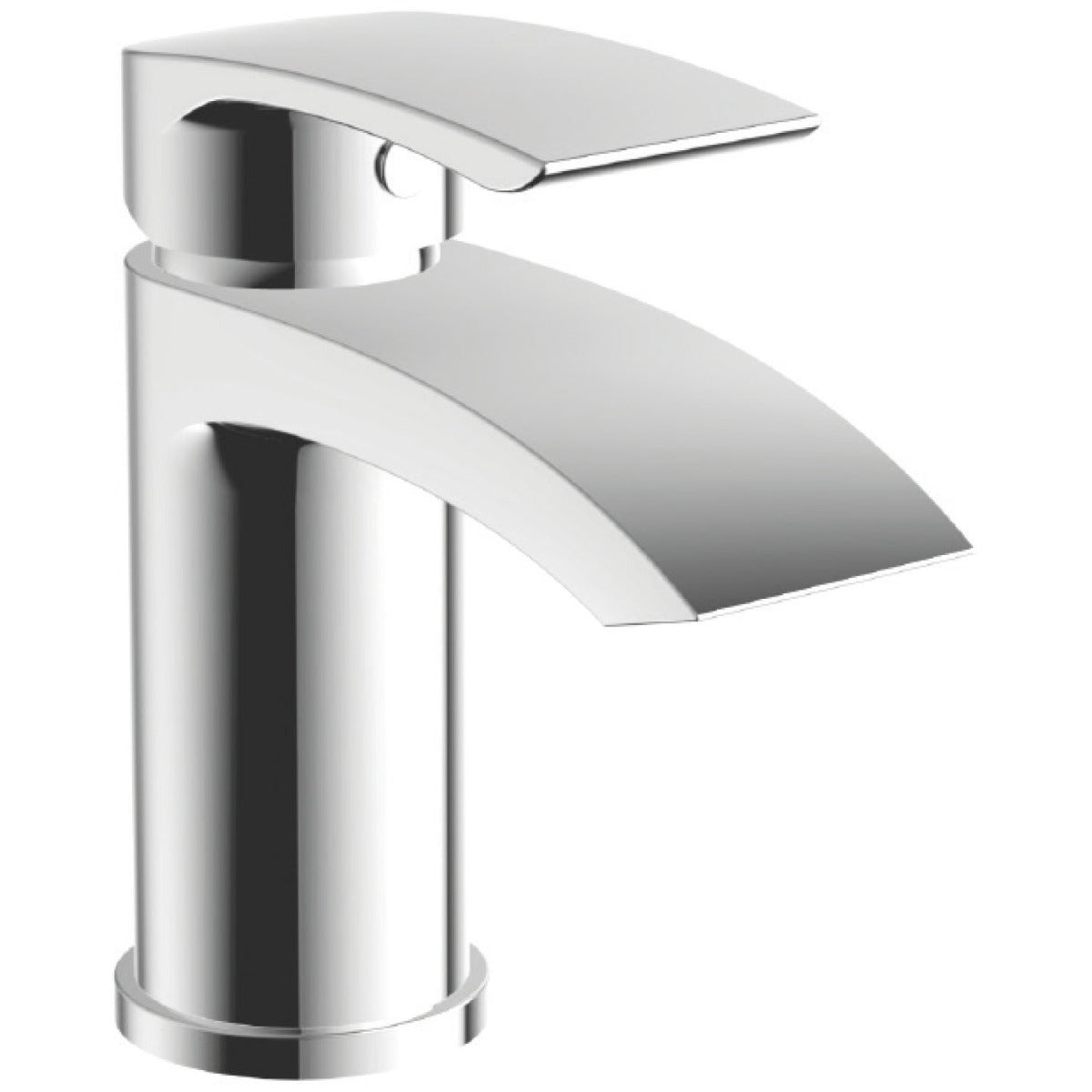 Scudo Belini Mono Basin Mixer Tap with Push Waste - Chrome - TAP201 - TAP 'N' SHOWER