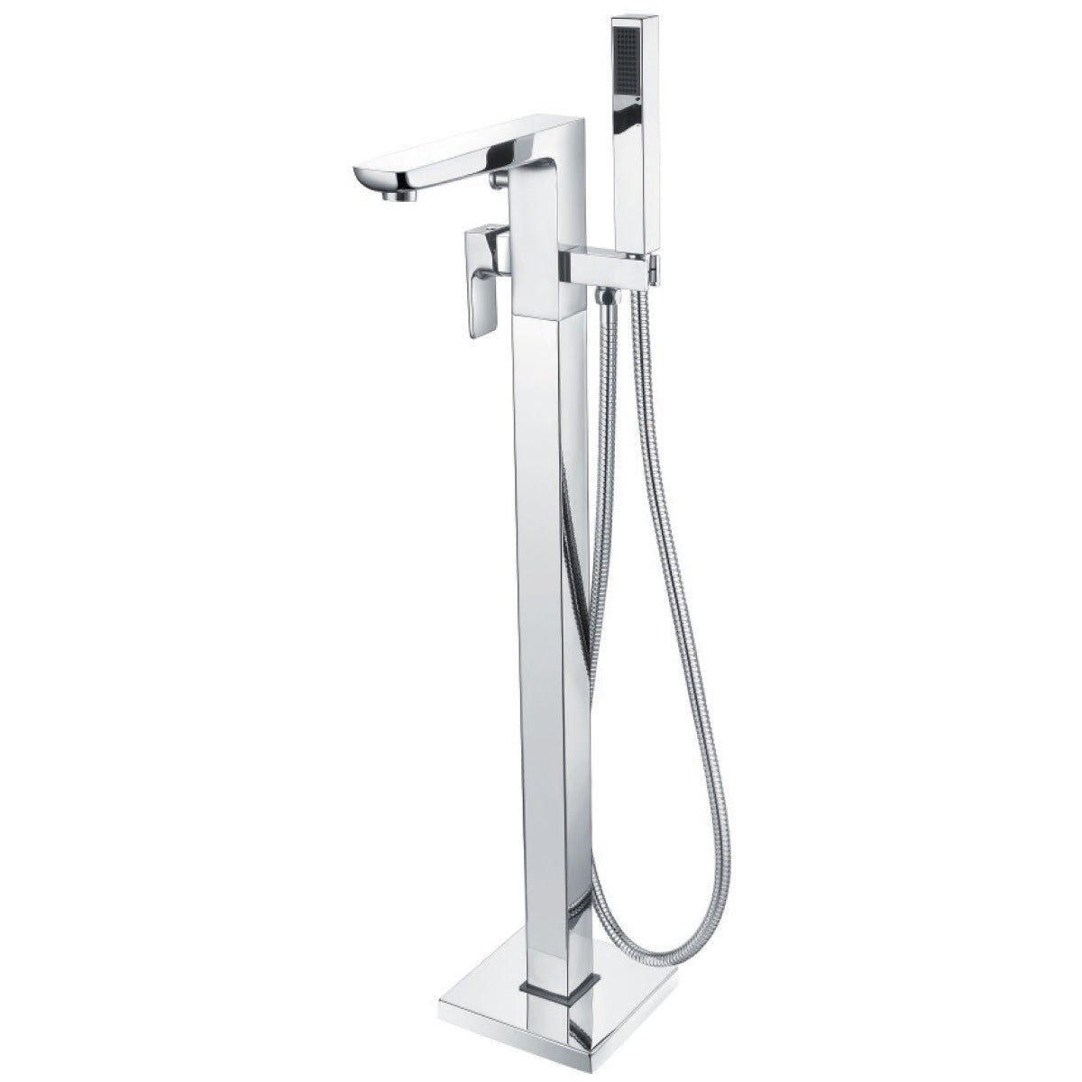 Scudo Muro Freestanding Bath Shower Mixer Tap - Chrome - TAP240L - TAP 'N' SHOWER