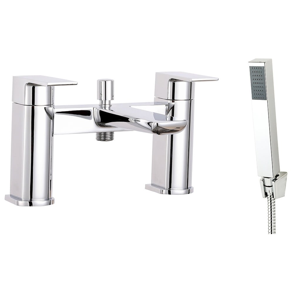 Scudo Muro Bath Shower Mixer Tap - Chrome - TAP243L - TAP 'N' SHOWER