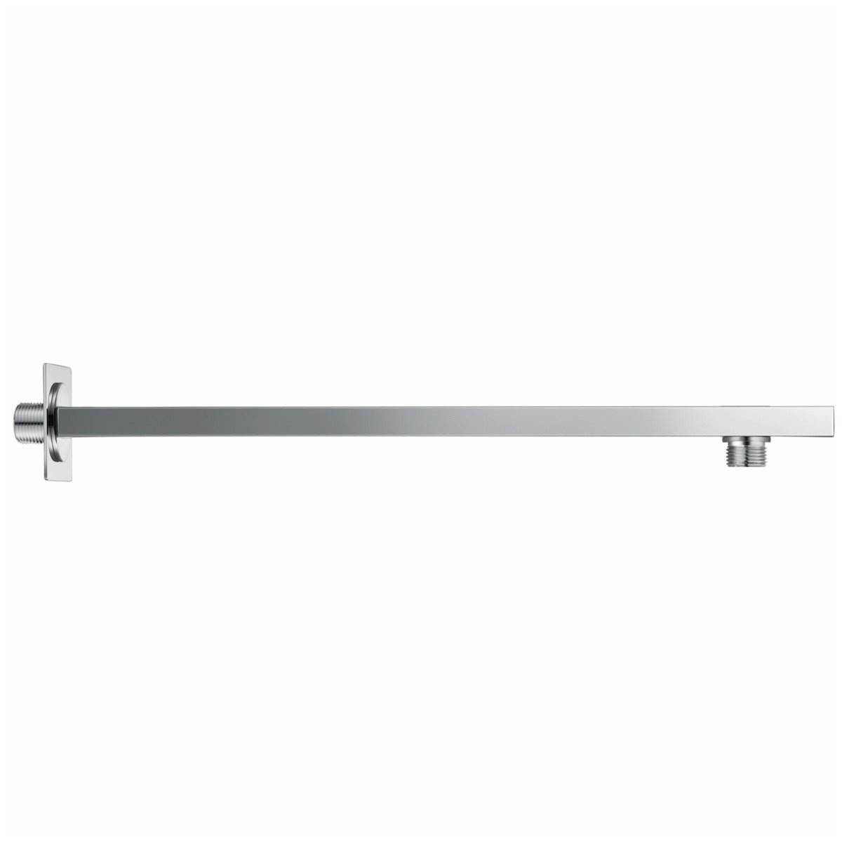 Scudo Square Extended Wall Shower Arm - Chrome - WALLARM004L - TAP 'N' SHOWER