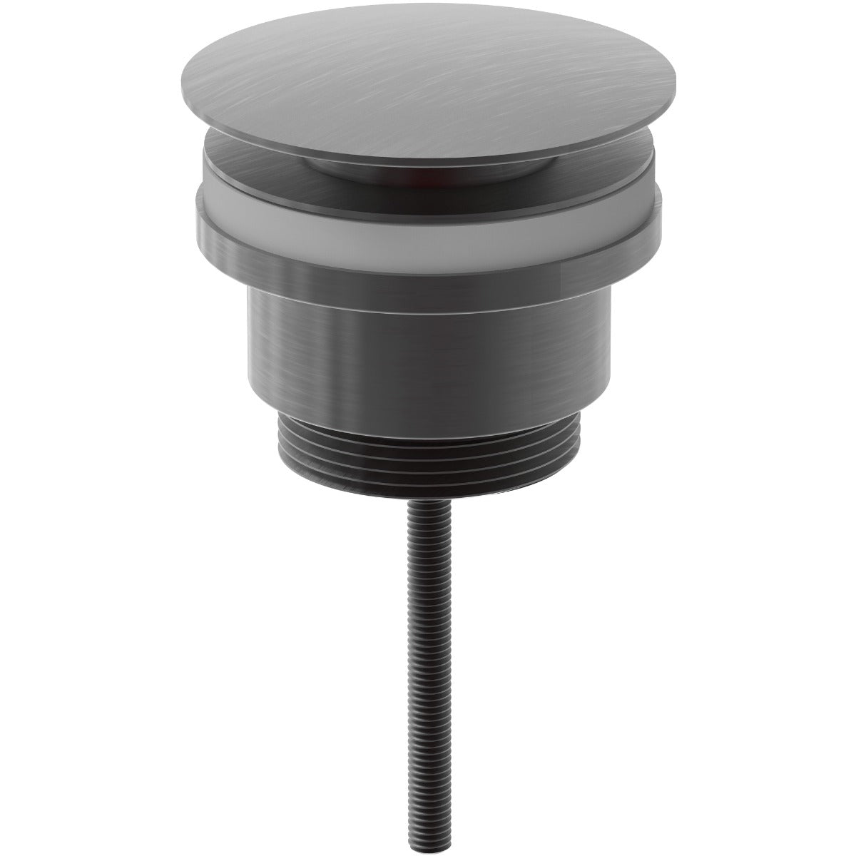 Scudo Universal Basin Waste - Gunmetal - WASTE110GM - TAP 'N' SHOWER