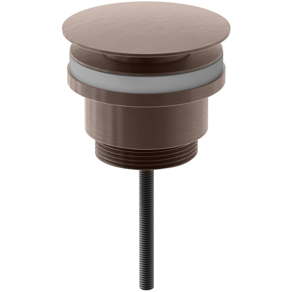 Scudo Universal Basin Waste - Brushed Bronze - WASTE114BZ - TAP 'N' SHOWER