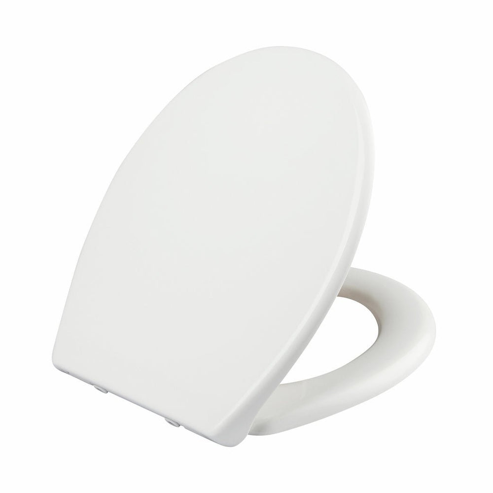 Scudo Universal Duroplast Top Fix Soft Close Toilet Seat - White - SEAT001 - TAP 'N' SHOWER