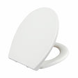 Scudo Universal Duroplast Top Fix Soft Close Toilet Seat - White - SEAT001 - TAP 'N' SHOWER