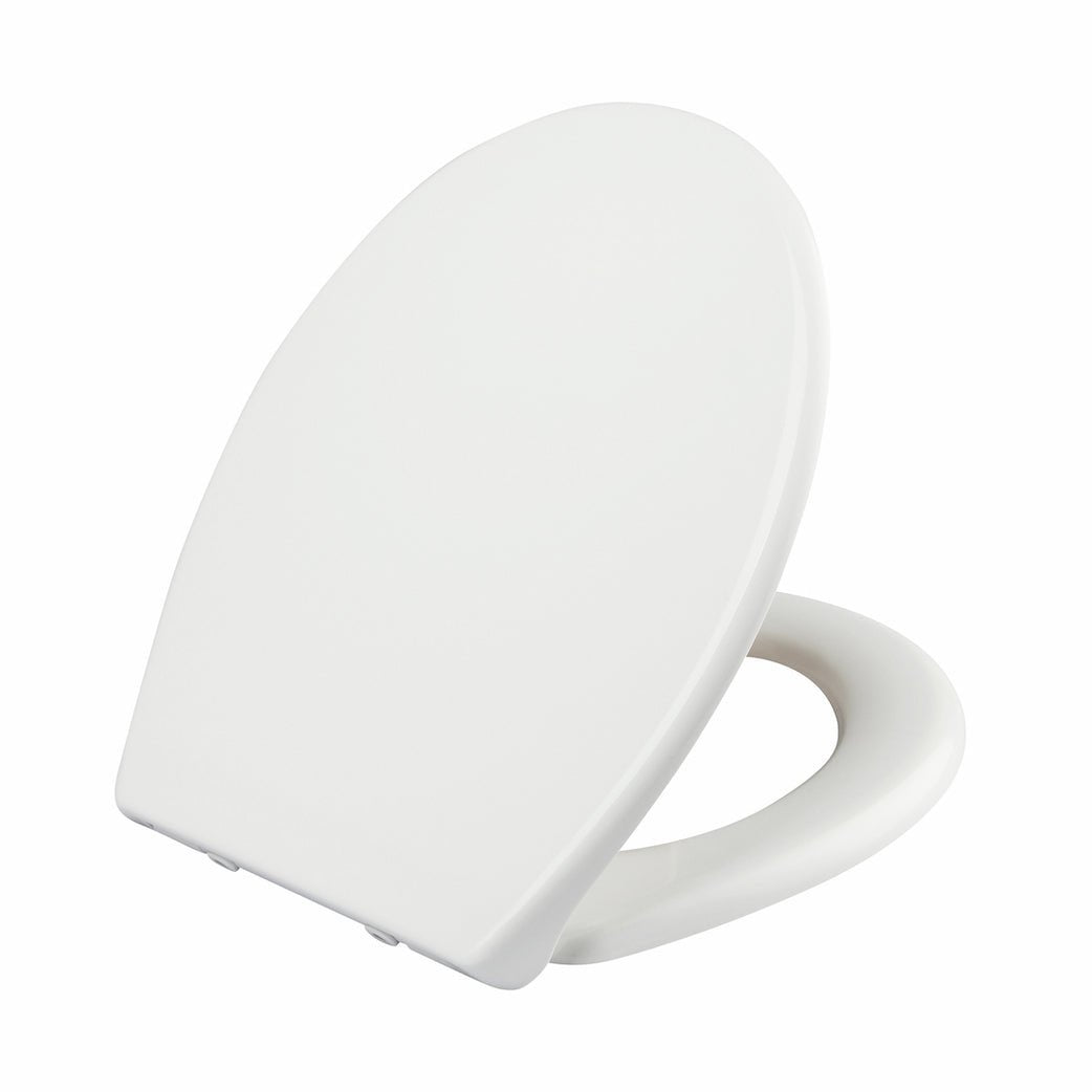 Scudo Universal Duroplast Top Fix Soft Close Toilet Seat - White - SEAT001 - TAP 'N' SHOWER