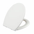 Scudo Universal PP Soft Close Top Fix Soft Close Toilet Seat - White - SEAT003PP - TAP 'N' SHOWER