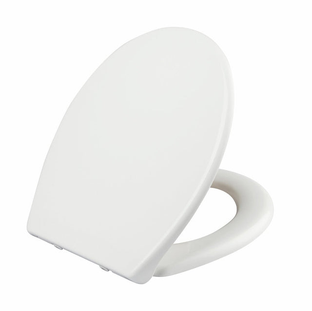 Scudo Universal PP Soft Close Top Fix Soft Close Toilet Seat - White - SEAT003PP - TAP 'N' SHOWER