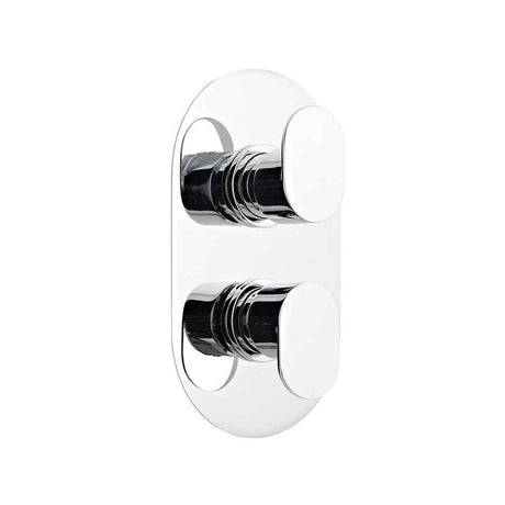 Kartell Logik Concealed thermostatic shower valve in chrome for modern bathrooms