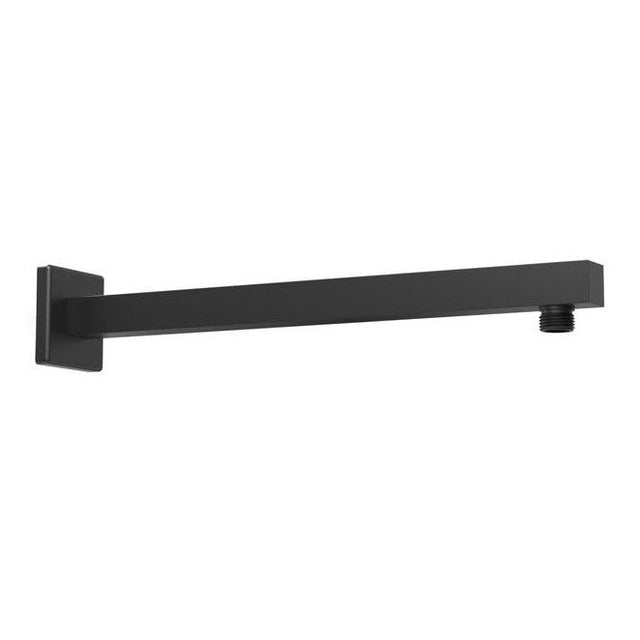 Kartell Nero Square Wall Mounted Shower Arm - Matt Black - SHO155NS - TAP 'N' SHOWER