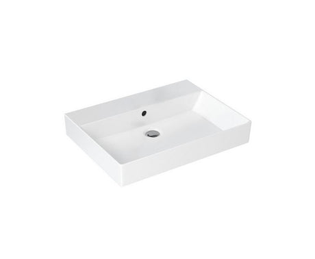 Britton Shoreditch Frame No Tap Hole Basin 600mm - White - SHR.016 NTH+ - TAP 'N' SHOWER