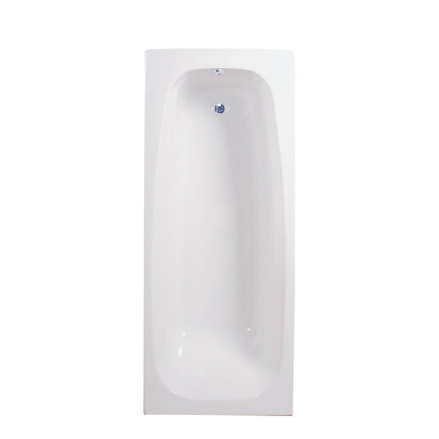 Frontline Aquabathe Caymen 1600 x 700mm Tungstenite Bath - White - SI44000421000 - TAP 'N' SHOWER