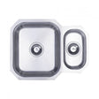 Prima 1.5 Bowl Undermount Kitchen Sink with Waste Kit 595mm Length x 460mm Width - Stainless Steel - CPR506 - TAP 'N' SHOWER