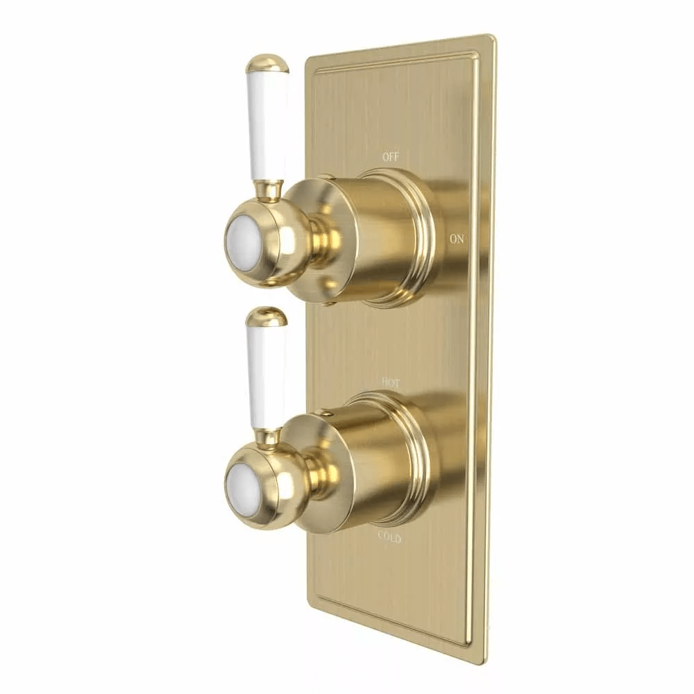 Tavistock Lansdown Dual Function Shower Valve - Brushed Brass - SLD1604 - TAP 'N' SHOWER