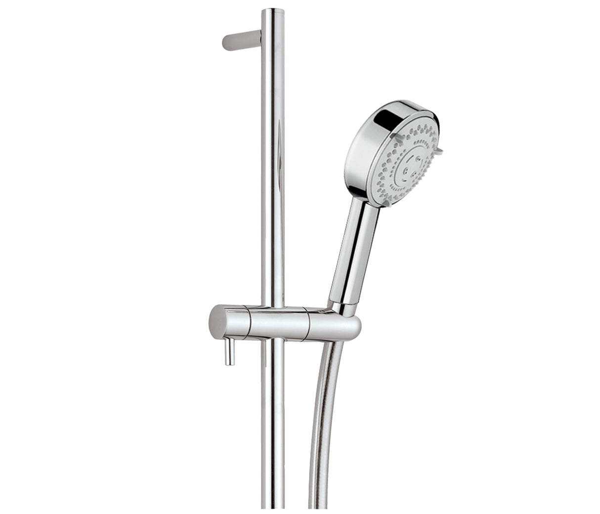 JTP Techno Slider Rail with Multi Function Shower Head - Chrome - Pulse M2