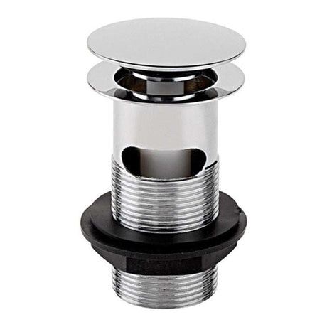 Embrass Peerless Slotted Mushroom Spring Basin Waste With Push Down Pl